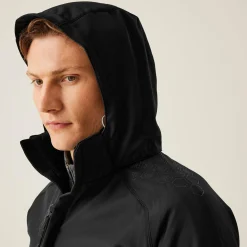 Regatta Veste Softshell doublée avec capuche Homme Repeller |< Vestes & Manteaux|Vestes