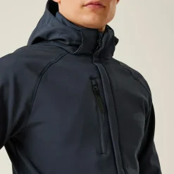 Regatta Veste Softshell doublée avec capuche Homme Repeller |< Vestes & Manteaux|Vestes