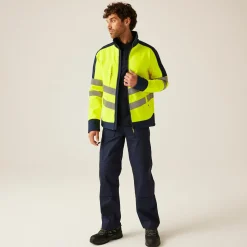 Regatta Veste Softshell haute-visibilité réfléchissante Homme 3 couches Hi-Vis |< Vestes & Manteaux|Vêtements Haute Visibilité