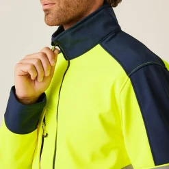 Regatta Veste Softshell haute-visibilité réfléchissante Homme 3 couches Hi-Vis |< Vestes & Manteaux|Vêtements Haute Visibilité