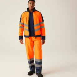 Regatta Veste Softshell haute-visibilité réfléchissante Homme 3 couches Hi-Vis |< Vestes & Manteaux|Vestes