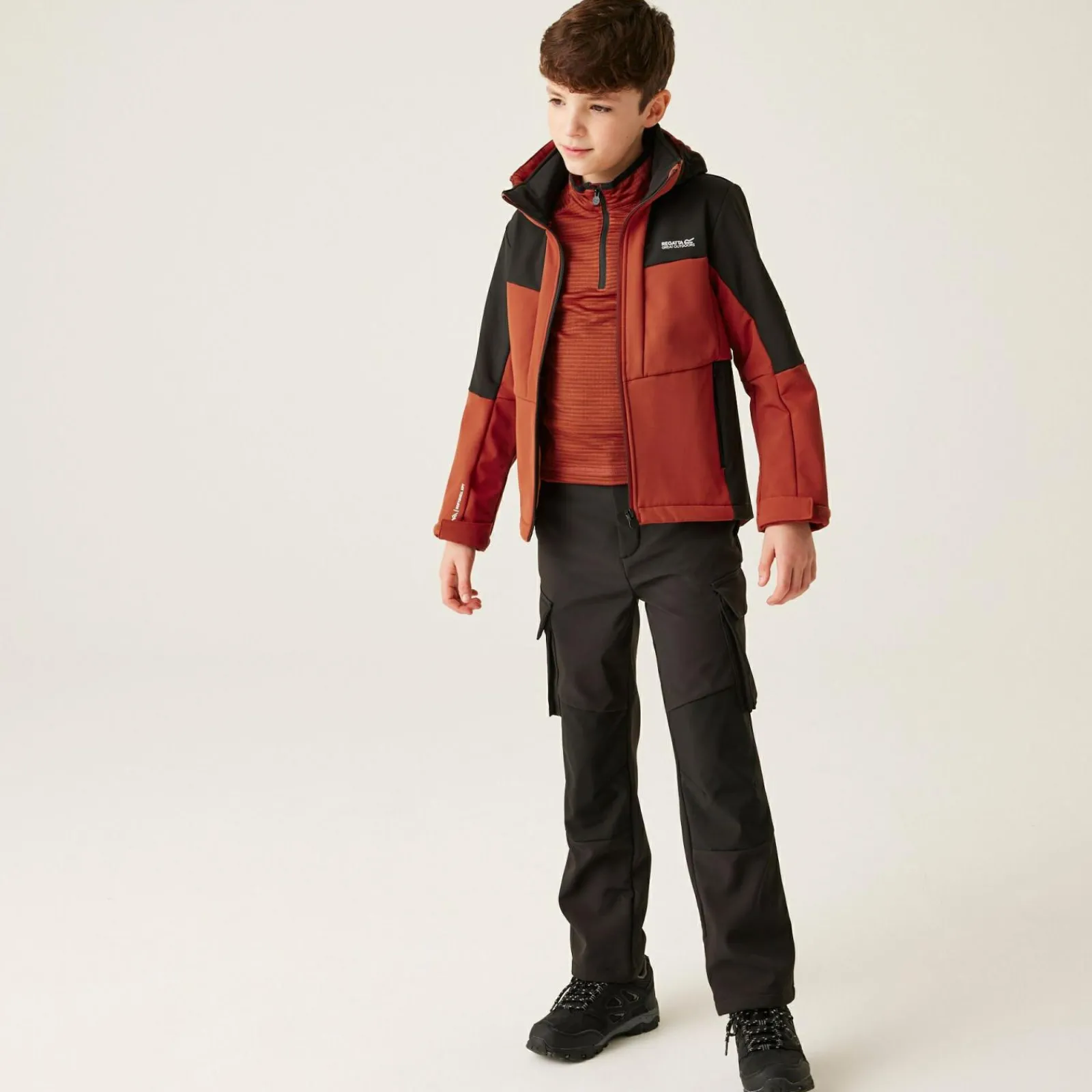 Regatta Veste softshell Haydenbury II pour enfant |<Enfant Vestes Softshell