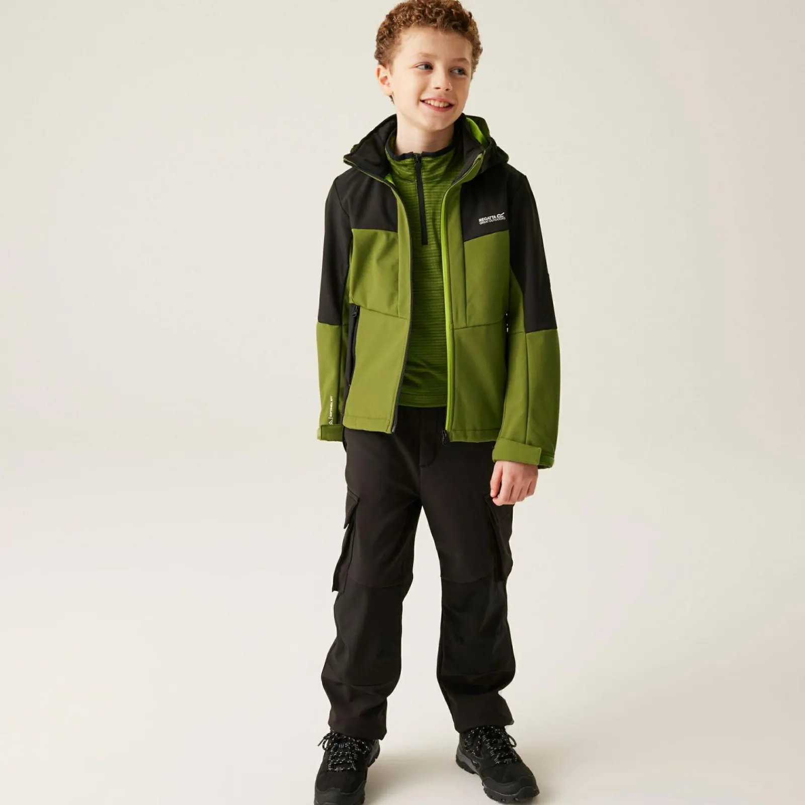 Regatta Veste softshell Haydenbury II pour enfant |<Enfant Vestes Softshell