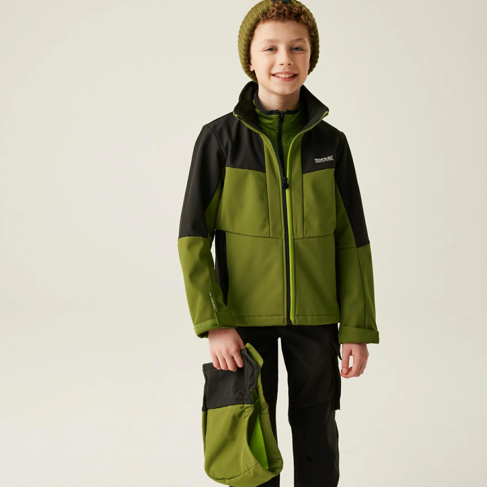 Regatta Veste softshell Haydenbury II pour enfant |<Enfant Vestes Softshell