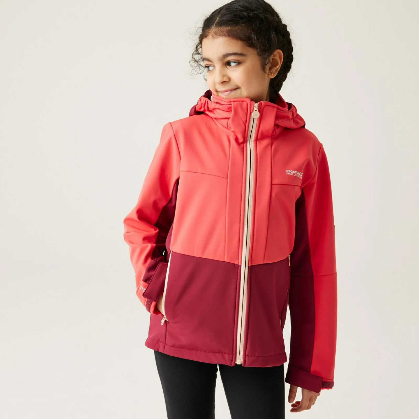 Regatta Veste softshell Haydenbury II pour enfant |<Enfant Vestes Softshell