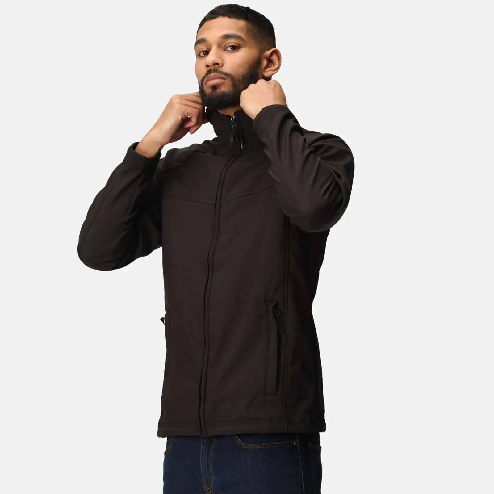 Regatta Veste Softshell intéractive Homme UPROAR |< Vestes & Manteaux|Vestes