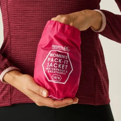 Regatta Veste technique imperméable Pack-It III |<Femme Vestes Pliables|Vestes Légères