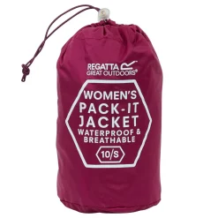 Regatta Veste technique imperméable Pack-It III |<Femme Vestes Pliables|Vestes Légères