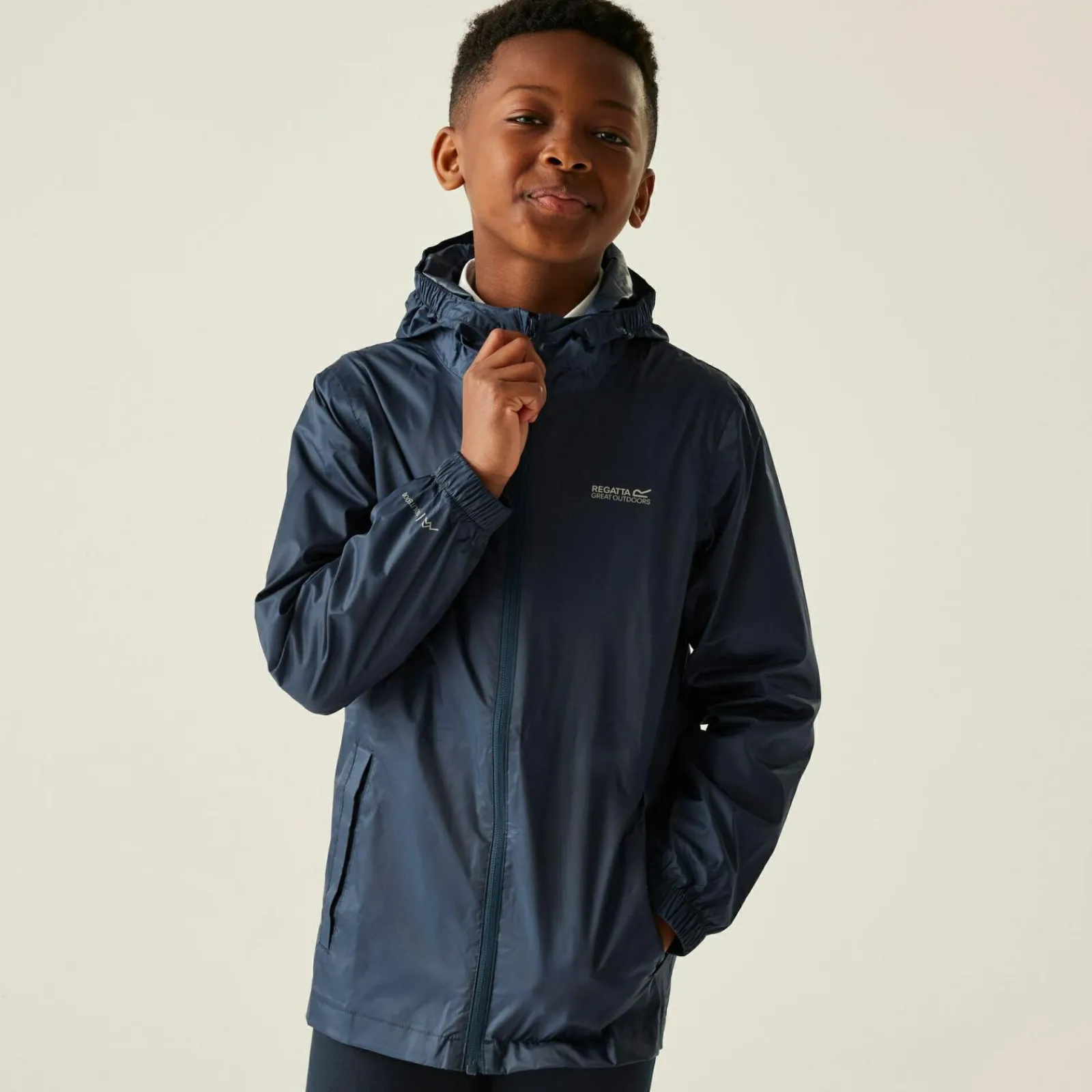 Regatta Veste technique junior imperméable Pack-It III |<Enfant Vêtements Garçon|Vestes Pliables
