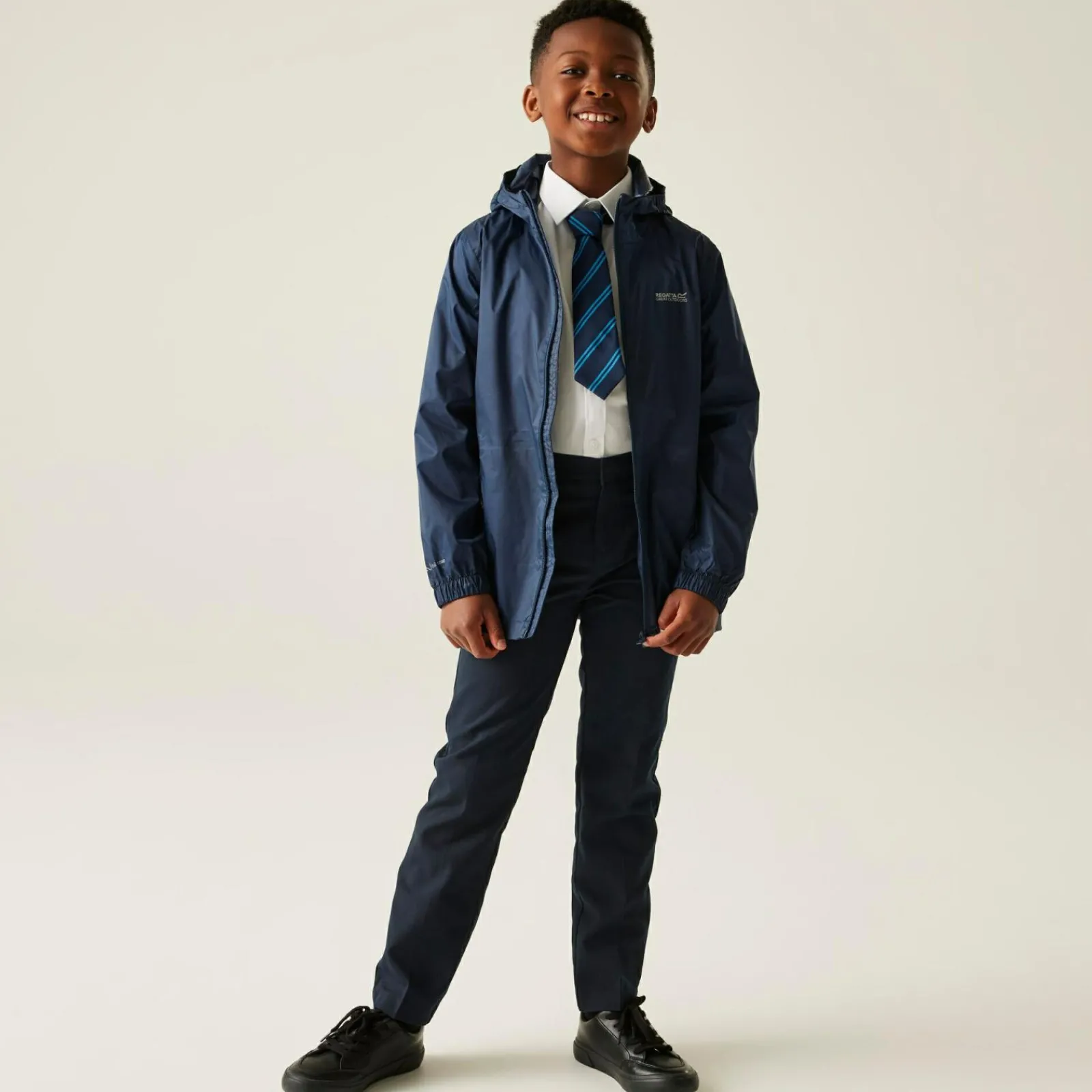 Regatta Veste technique junior imperméable Pack-It III |<Enfant Vêtements Garçon|Vestes Pliables
