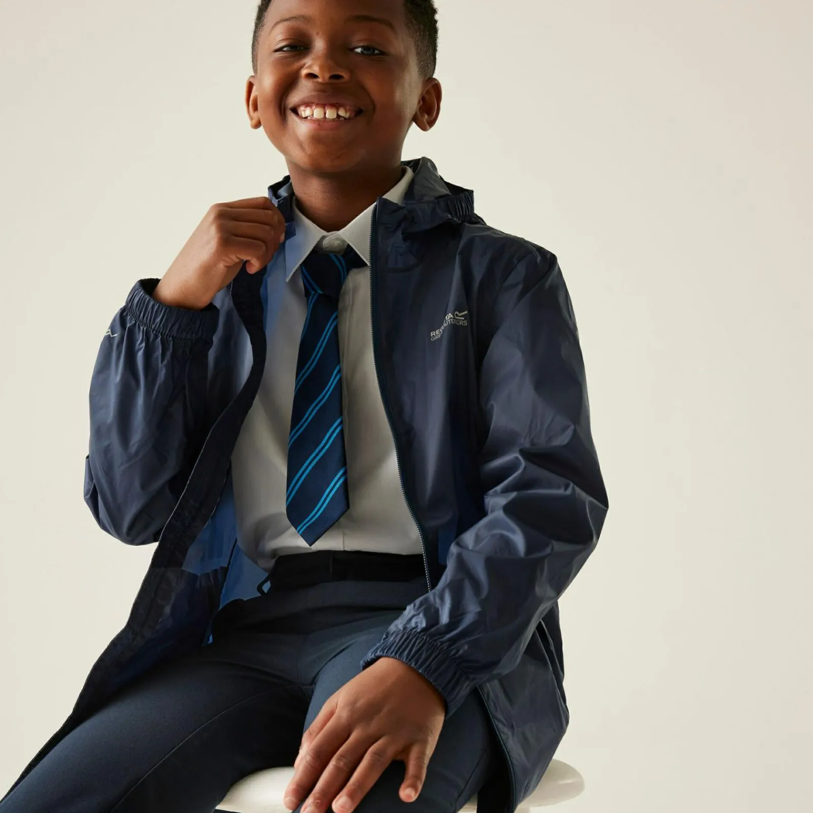 Regatta Veste technique junior imperméable Pack-It III |<Enfant Vêtements Garçon|Vestes Pliables