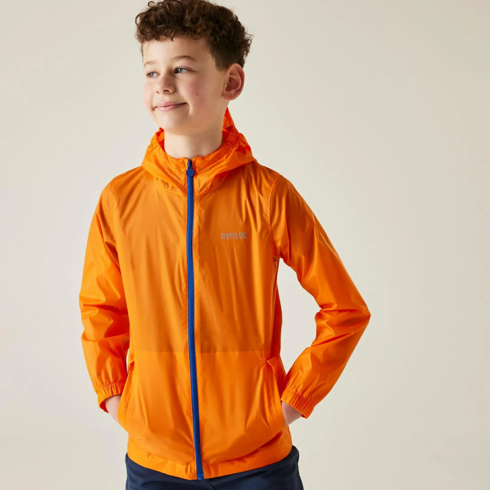 Regatta Veste technique junior imperméable Pack-It III |<Enfant Vêtements Garçon|Vestes Pliables