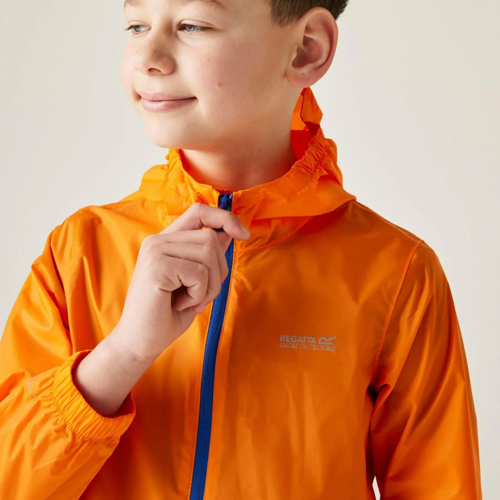 Regatta Veste technique junior imperméable Pack-It III |<Enfant Vêtements Garçon|Vestes Pliables