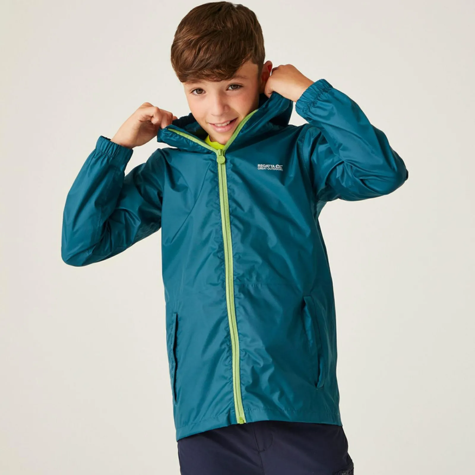 Regatta Veste technique junior imperméable Pack-It III |<Enfant Vêtements Garçon|Vestes Pliables