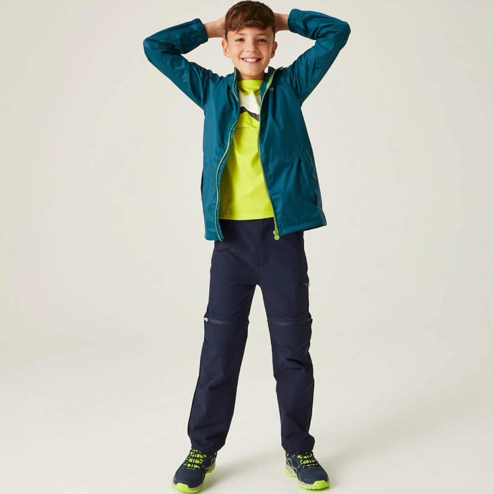 Regatta Veste technique junior imperméable Pack-It III |<Enfant Vêtements Garçon|Vestes Pliables