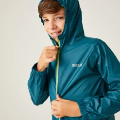 Regatta Veste technique junior imperméable Pack-It III |<Enfant Vêtements Garçon|Vestes Pliables