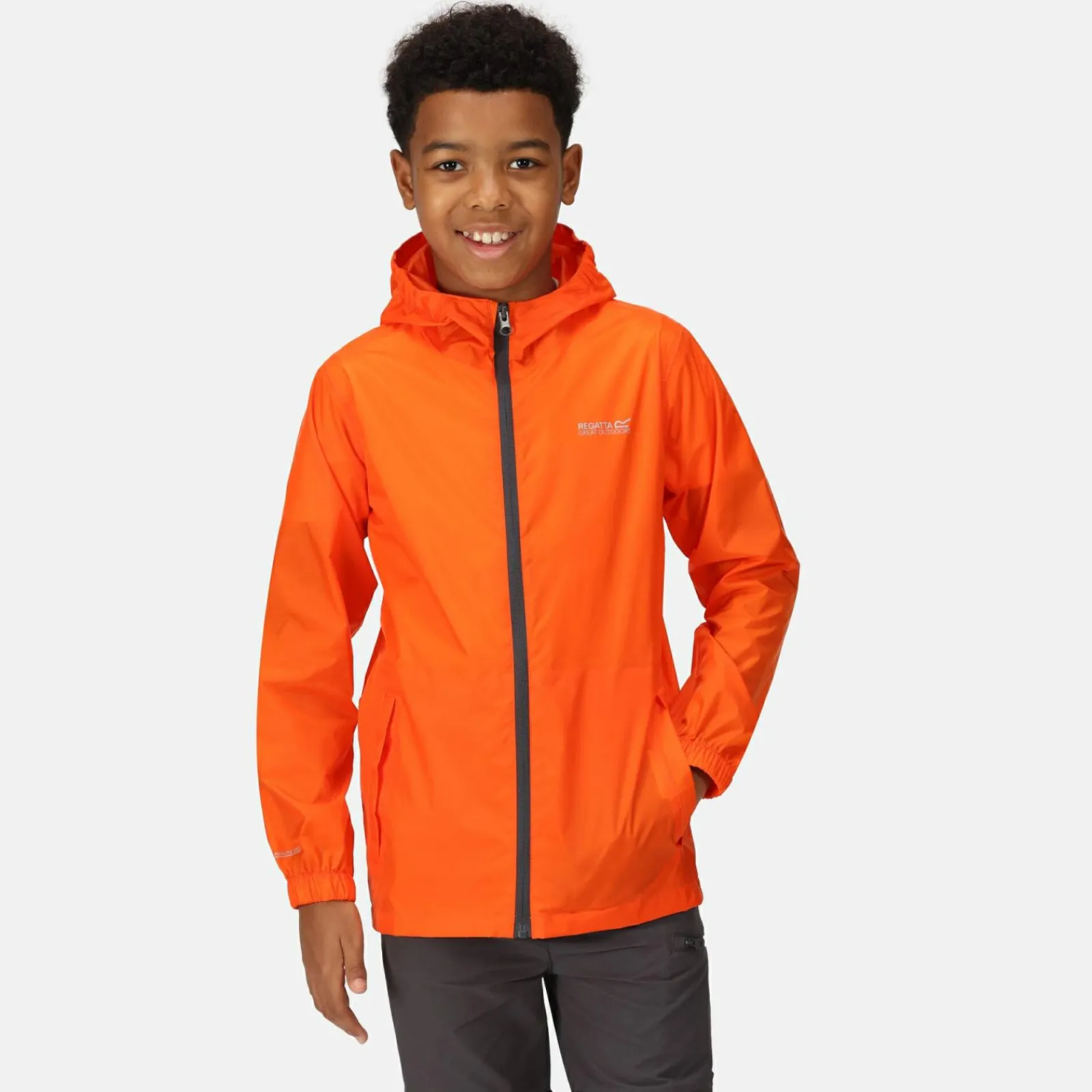 Regatta Veste technique junior imperméable Pack-It III |<Enfant Vêtements Garçon|Vestes Pliables
