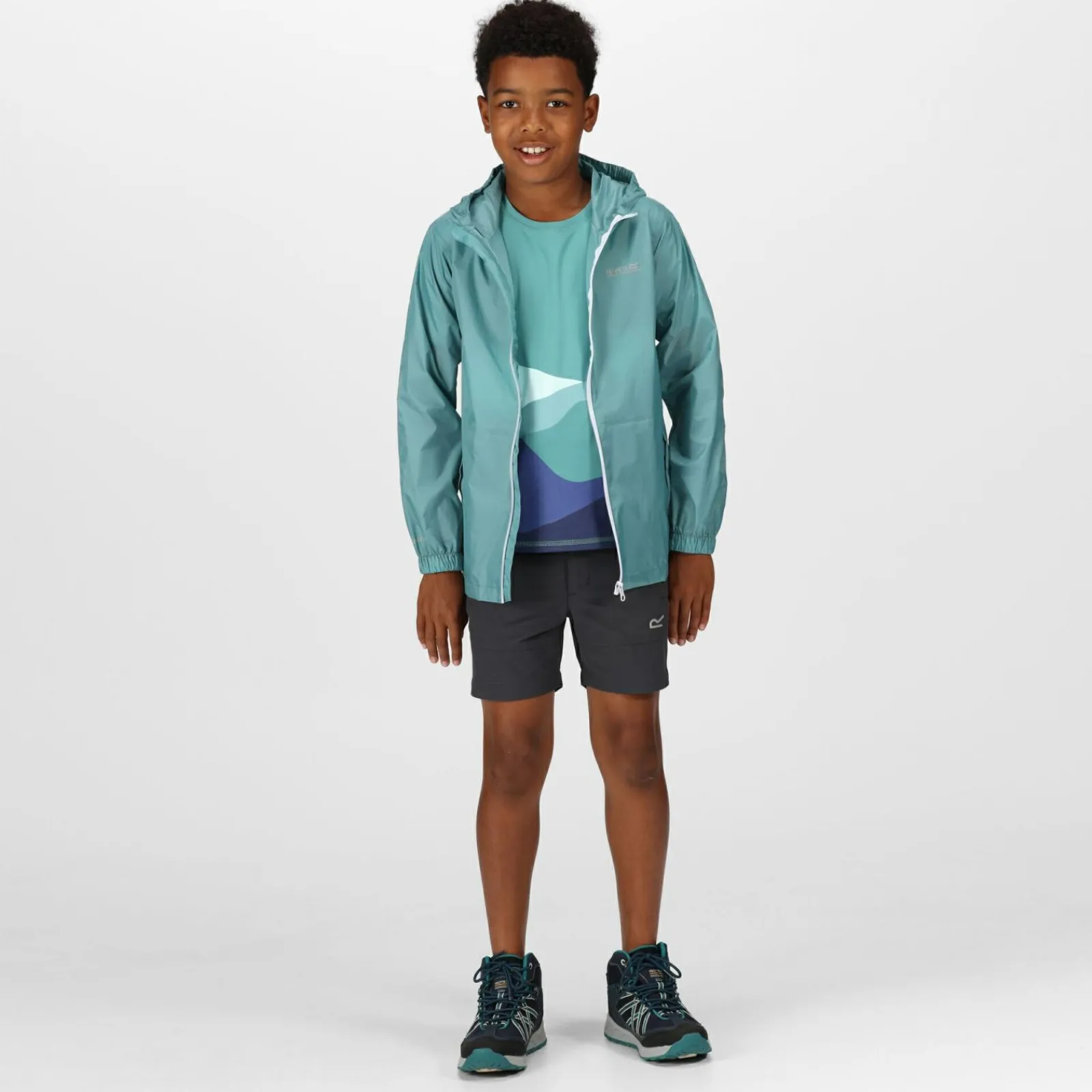 Regatta Veste technique junior imperméable Pack-It III |<Enfant Vêtements Garçon|Vestes Pliables