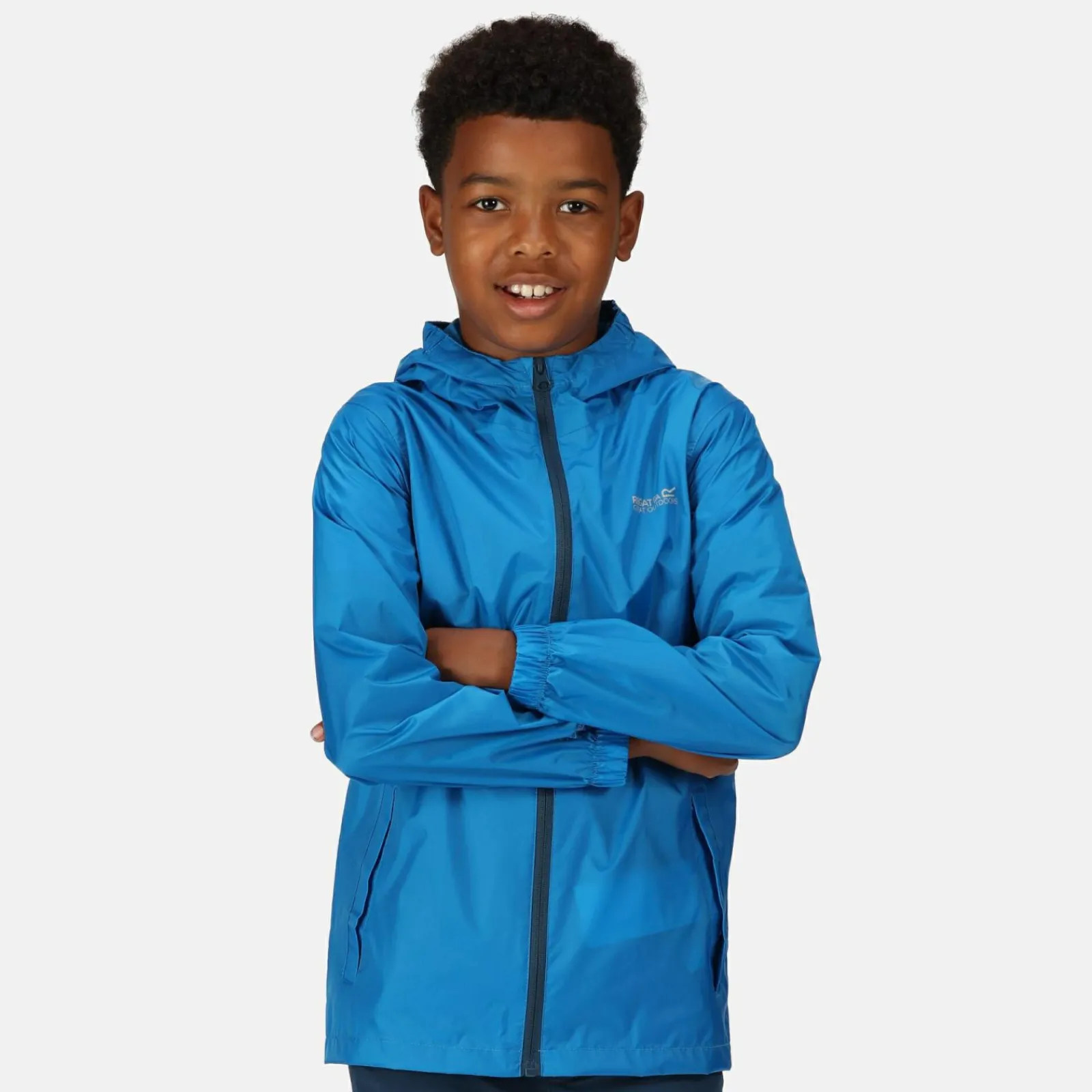 Regatta Veste technique junior imperméable Pack-It III |<Enfant Vêtements Garçon|Vestes Pliables