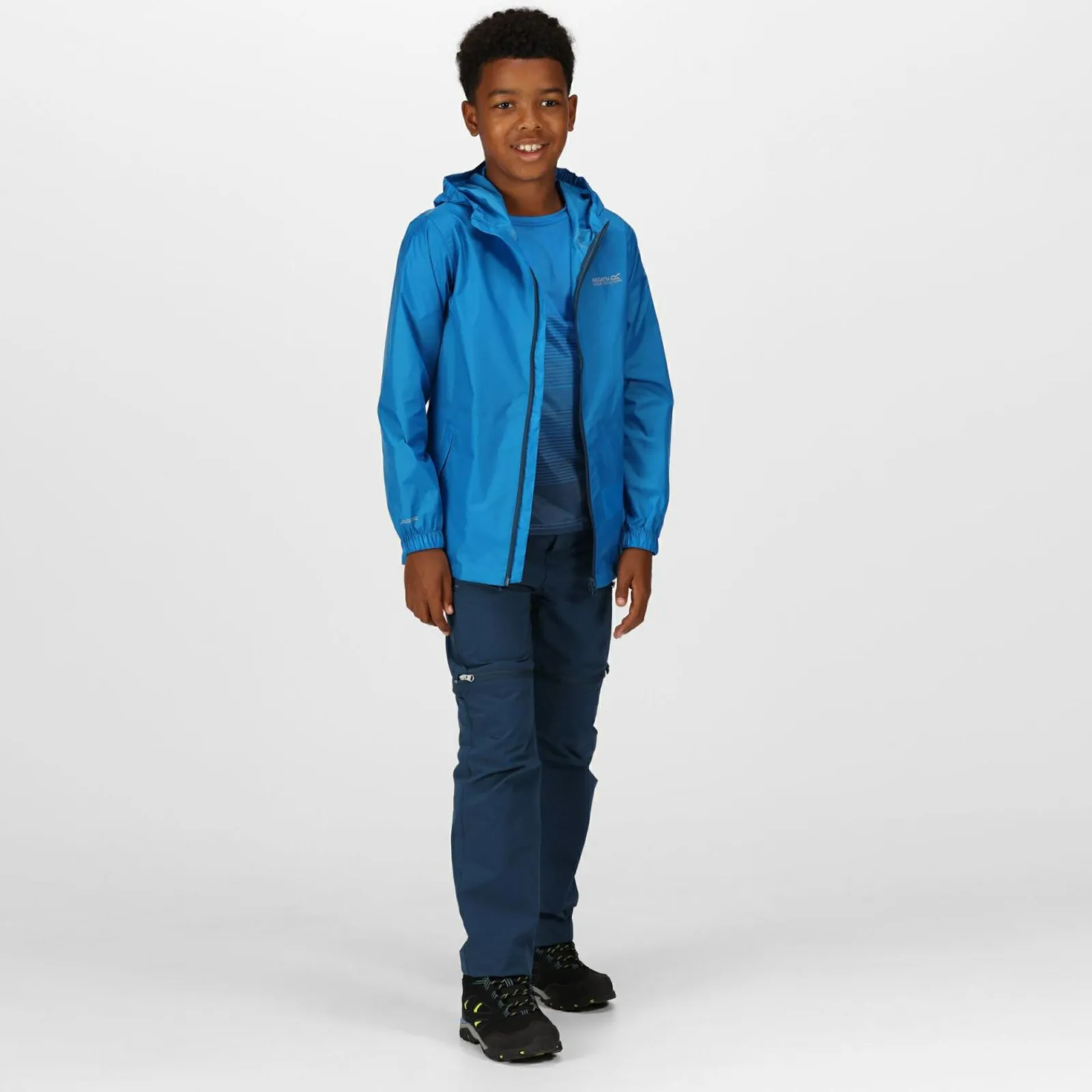 Regatta Veste technique junior imperméable Pack-It III |<Enfant Vêtements Garçon|Vestes Pliables