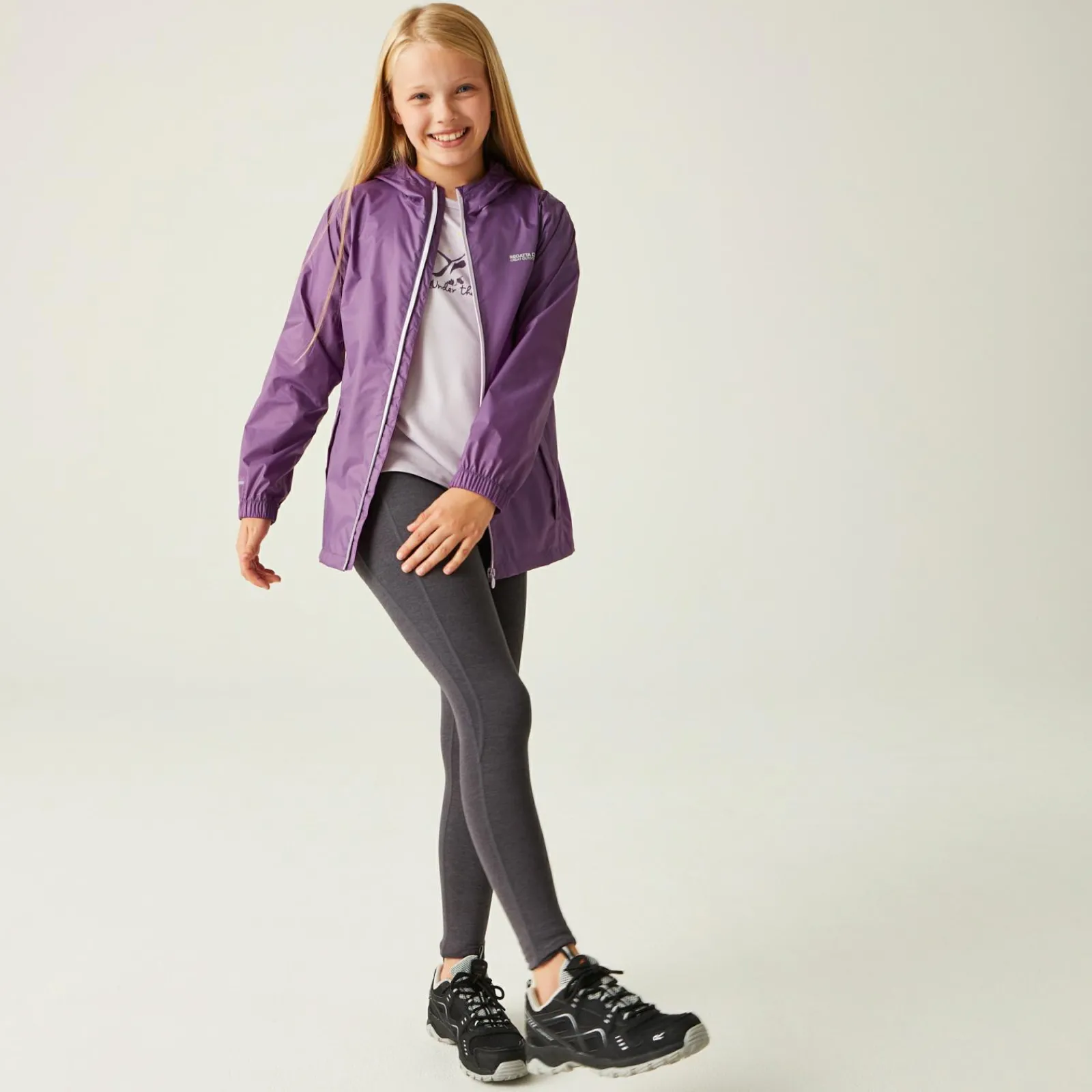 Regatta Veste technique junior imperméable Pack-It III |<Enfant Vêtements De Fille|Vestes Pliables