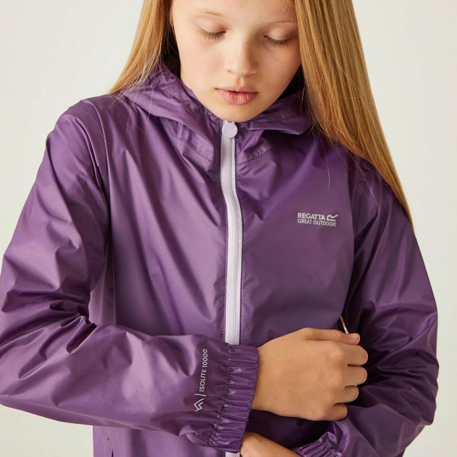 Regatta Veste technique junior imperméable Pack-It III |<Enfant Vêtements De Fille|Vestes Pliables