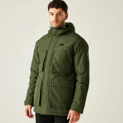 Regatta Volter Homme Parka chaude imperméable à capuche |<Femme Vestes Chauffantes|Vestes Chauffantes