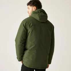 Regatta Volter Homme Parka chaude imperméable à capuche |<Femme Vestes Chauffantes|Vestes Chauffantes