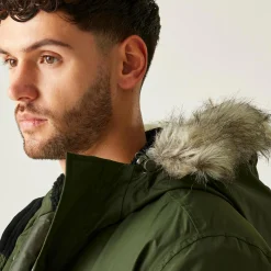 Regatta Volter Homme Parka chaude imperméable à capuche |<Femme Vestes Chauffantes|Vestes Chauffantes