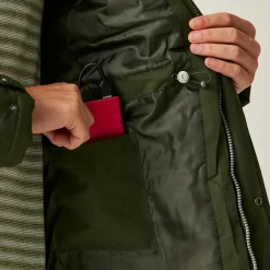 Regatta Volter Homme Parka chaude imperméable à capuche |<Femme Vestes Chauffantes|Vestes Chauffantes