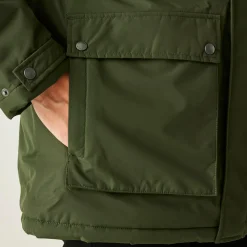 Regatta Volter Homme Parka chaude imperméable à capuche |<Femme Vestes Chauffantes|Vestes Chauffantes