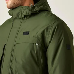 Regatta Volter Homme Parka chaude imperméable à capuche |<Femme Vestes Chauffantes|Vestes Chauffantes