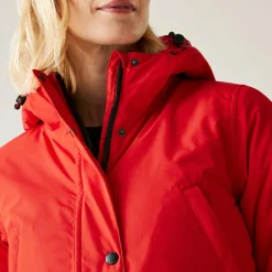 Regatta Voltera Femme Parka chaude chauffante imperméable à capuche |<Femme Vestes Chauffantes|Vestes Chauffantes