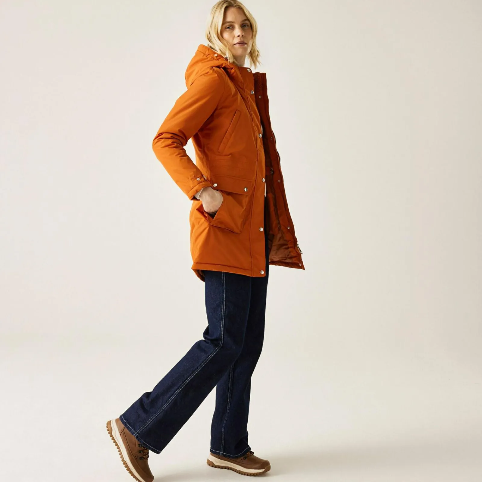 Regatta Voltera Femme Parka chaude chauffante imperméable à capuche |<Femme Vestes Chaudes|Vestes Chauffantes