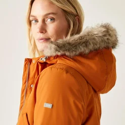 Regatta Voltera Femme Parka chaude chauffante imperméable à capuche |<Femme Vestes Chaudes|Vestes Chauffantes