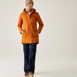 Regatta Voltera Femme Parka chaude chauffante imperméable à capuche |<Femme Vestes Chaudes|Vestes Chauffantes