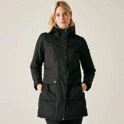 Regatta Voltera Femme Parka chaude chauffante imperméable à capuche |<Femme Vestes Chaudes|Vestes Chauffantes