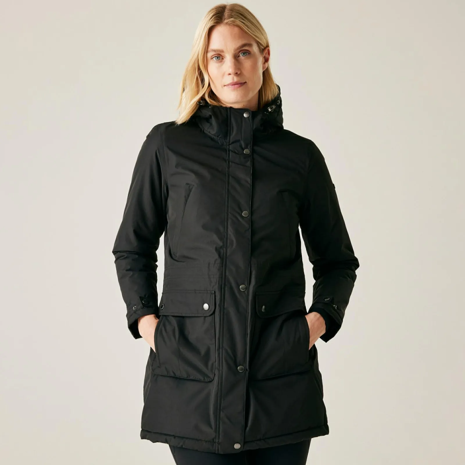 Regatta Voltera Femme Parka chaude chauffante imperméable à capuche |<Femme Vestes Chaudes|Vestes Chauffantes