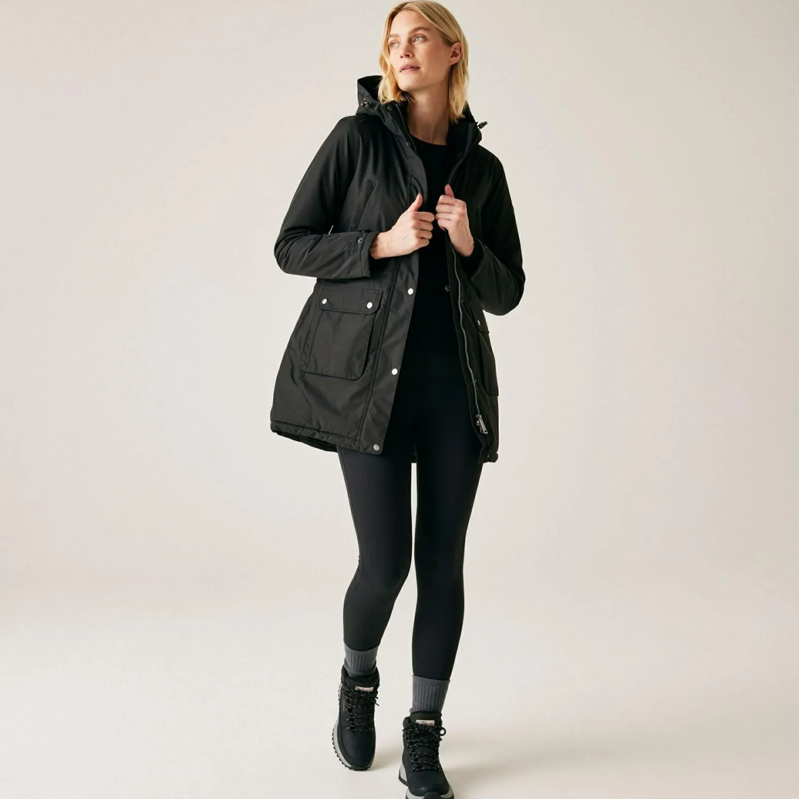 Regatta Voltera Femme Parka chaude chauffante imperméable à capuche |<Femme Vestes Chaudes|Vestes Chauffantes