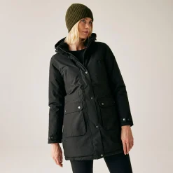 Regatta Voltera Femme Parka chaude chauffante imperméable à capuche |<Femme Vestes Chaudes|Vestes Chauffantes