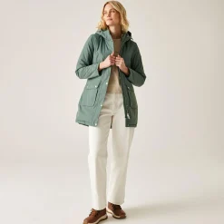 Regatta Voltera Femme Parka chaude chauffante imperméable à capuche |<Femme Vestes Chaudes|Vestes Chauffantes