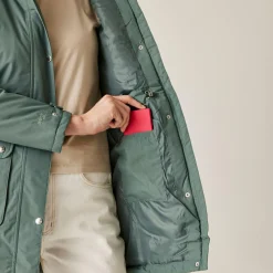 Regatta Voltera Femme Parka chaude chauffante imperméable à capuche |<Femme Vestes Chaudes|Vestes Chauffantes