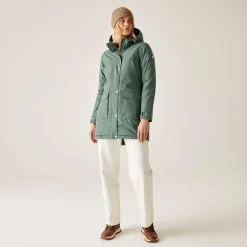Regatta Voltera Femme Parka chaude chauffante imperméable à capuche |<Femme Vestes Chaudes|Vestes Chauffantes