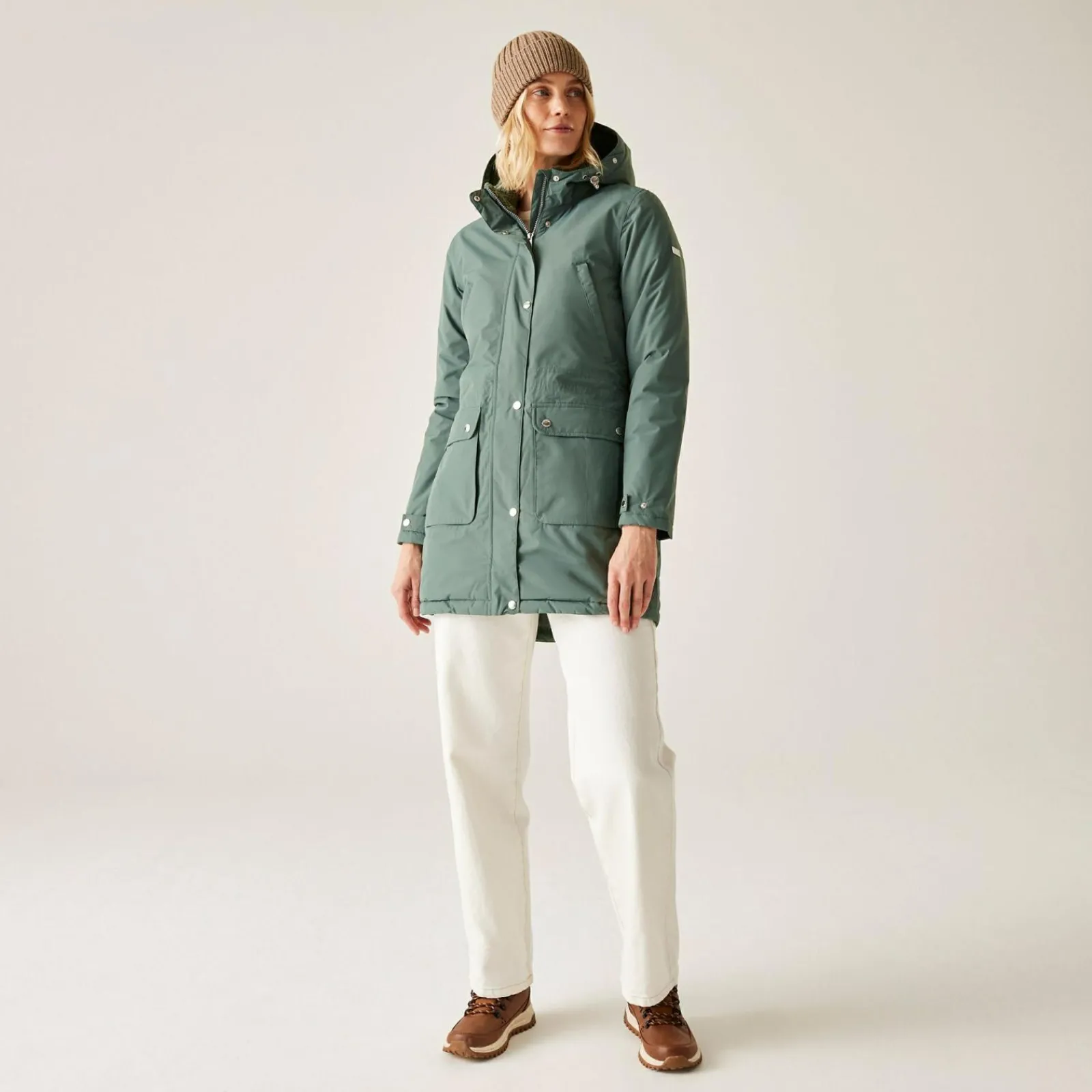 Regatta Voltera Femme Parka chaude chauffante imperméable à capuche |<Femme Vestes Chaudes|Vestes Chauffantes