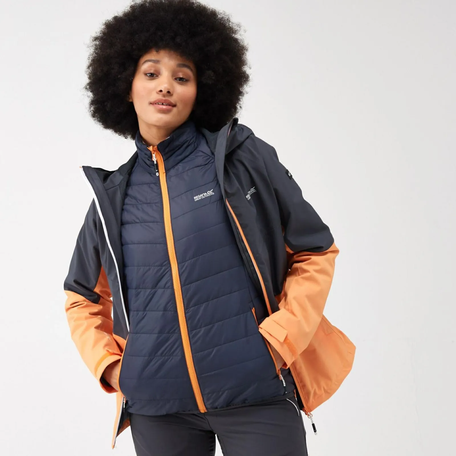Regatta Wentwoord VIII Femme Veste 2-en-1 |<Femme Vestes 3 En 1|Vestes Chaudes