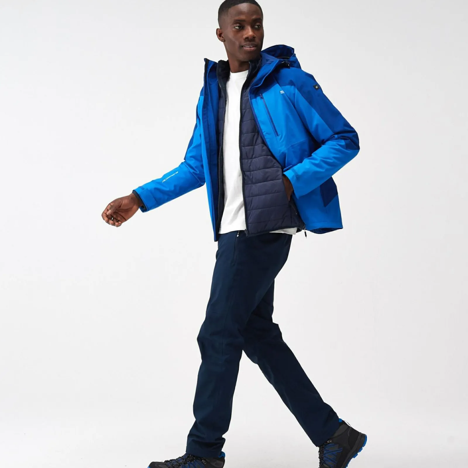Regatta Wentwoord VIII Homme Veste imperméable 2-en-1 |<Homme Vestes 3 En 1|Vestes Isolantes