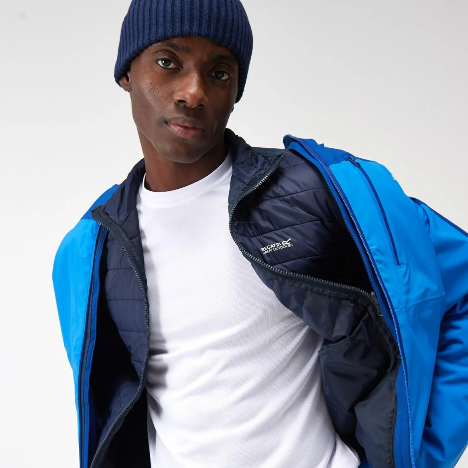 Regatta Wentwoord VIII Homme Veste imperméable 2-en-1 |<Homme Vestes 3 En 1|Vestes Isolantes