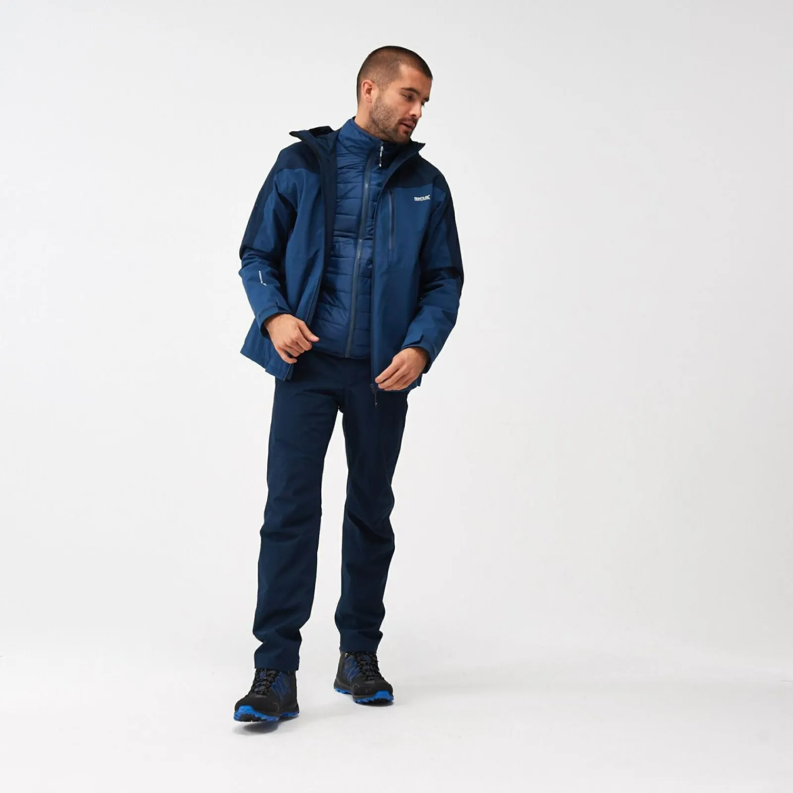 Regatta Wentwoord VIII Homme Veste imperméable 2-en-1 |<Homme Vestes 3 En 1|Vestes Isolantes