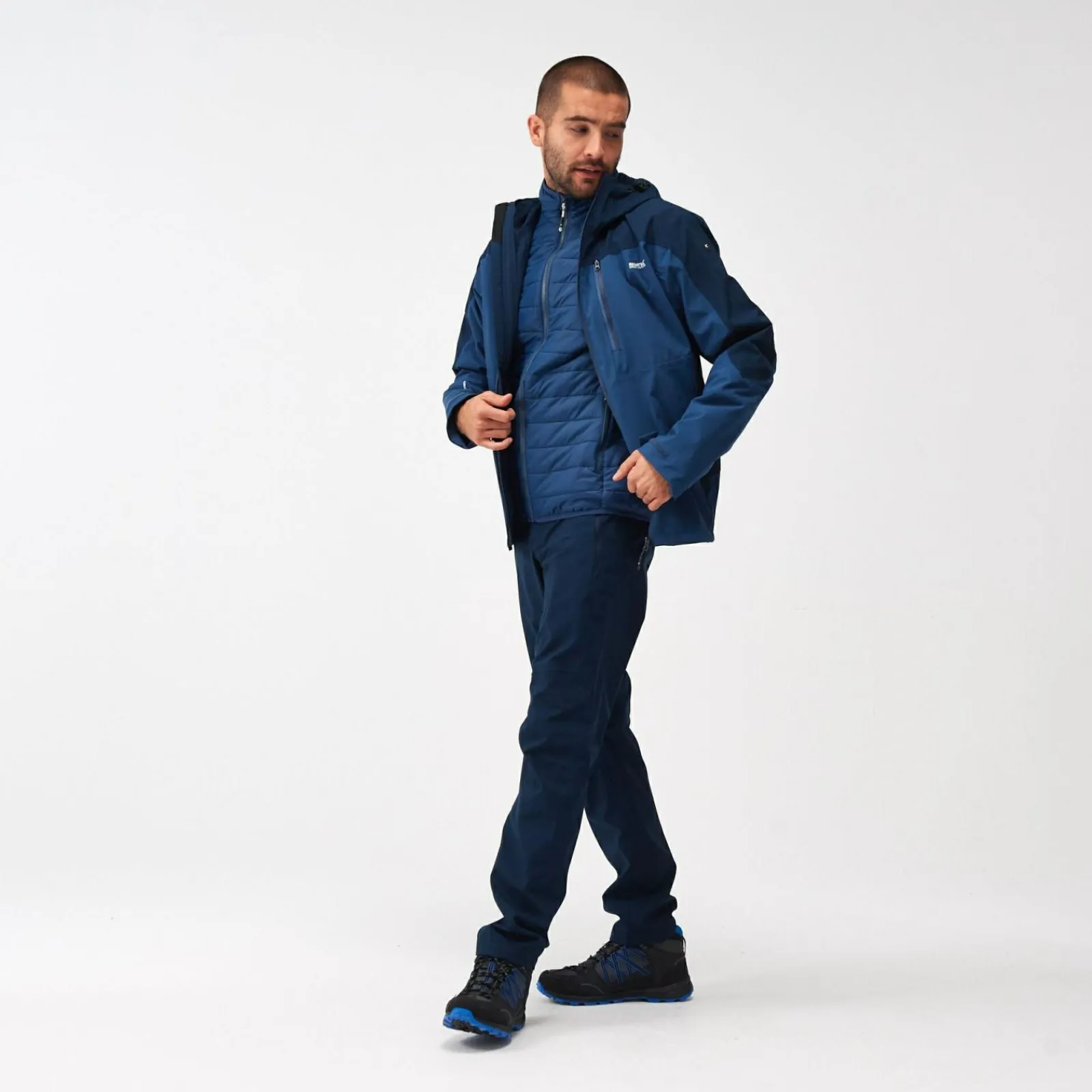 Regatta Wentwoord VIII Homme Veste imperméable 2-en-1 |<Homme Vestes 3 En 1|Vestes Isolantes