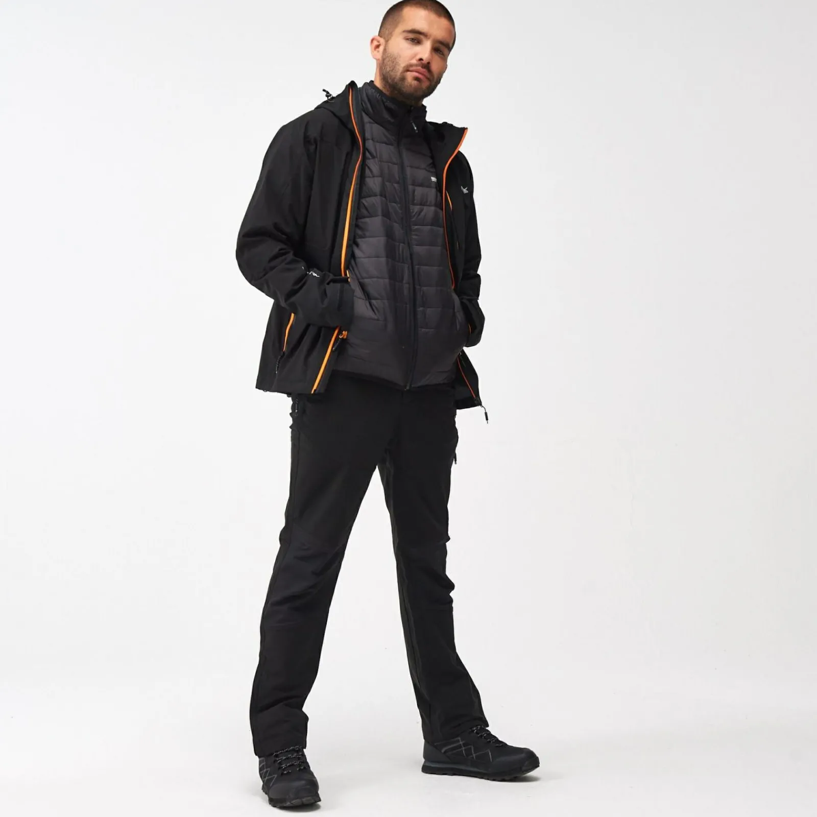Regatta Wentwoord VIII Homme Veste imperméable 2-en-1 |<Homme Vestes 3 En 1|Vestes Isolantes